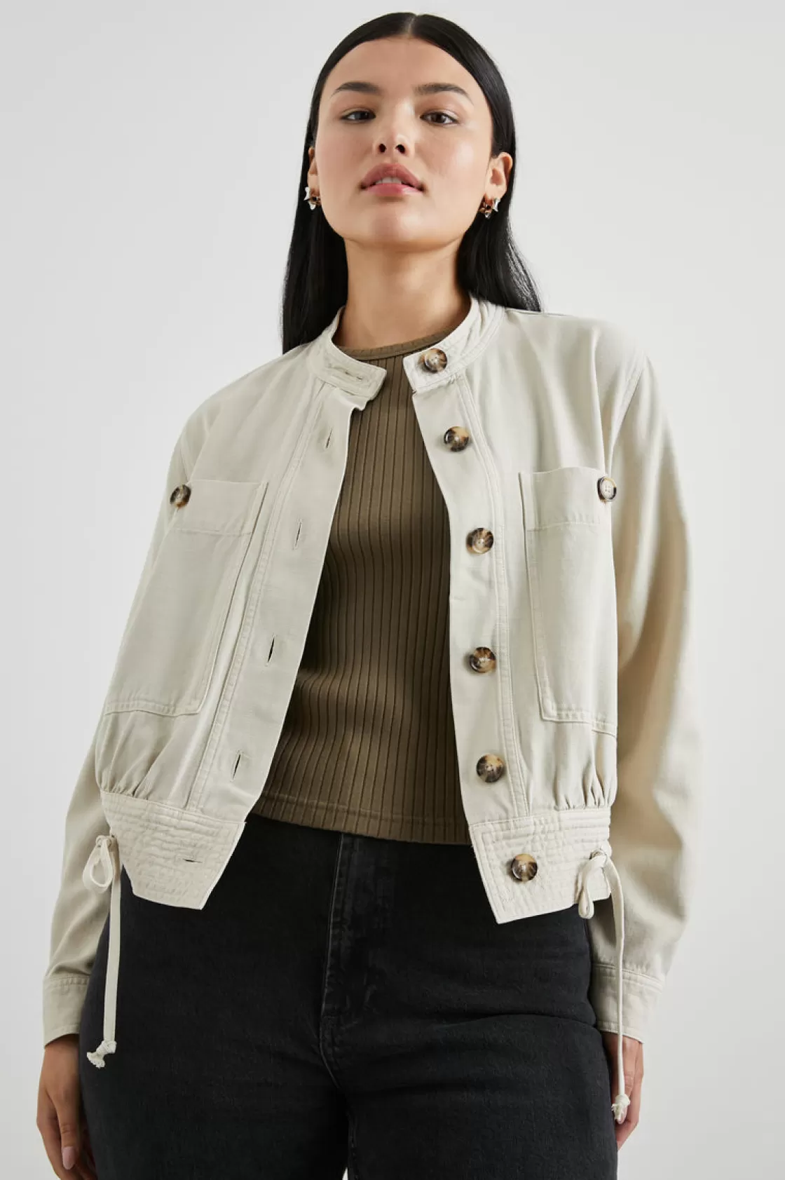 Rails ALMA JACKET - STONE | Women The Eco Collection | The Classics